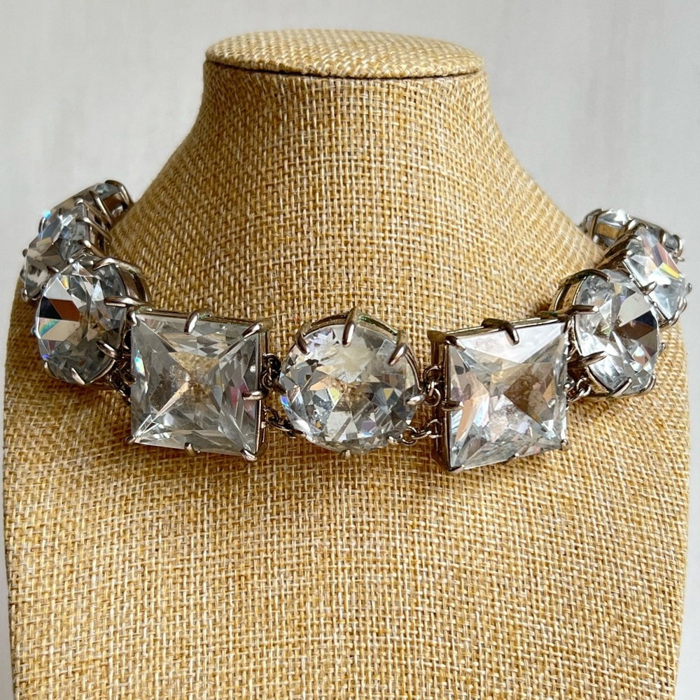 Large Stone Wedding Headpiece/Necklace